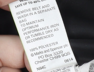 Marks and Spencer Women’s Grey Hooded Jacket, M