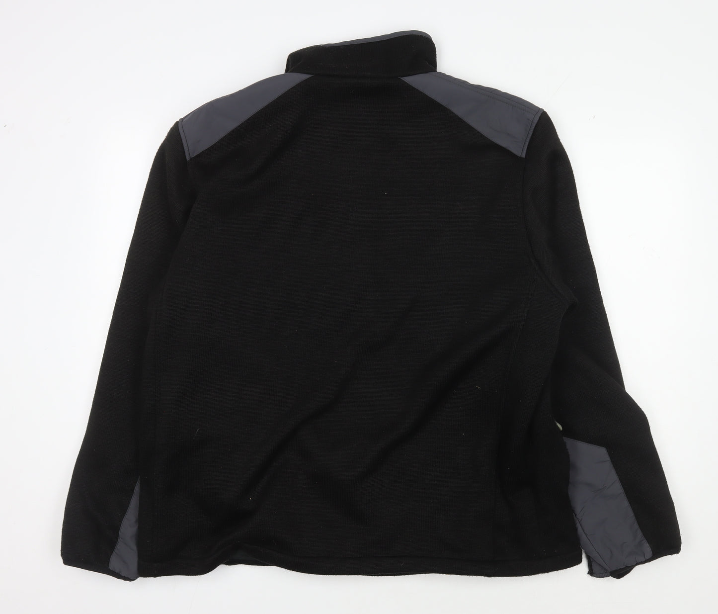 Trojan Men's Black XL Fleece Pullover Sweatshirt