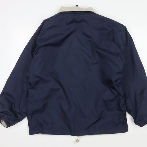 Result Men's Blue Windproof Jacket Size M Casual