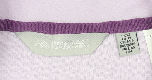 Regatta Women's Purple Pullover Sweatshirt, Size 12
