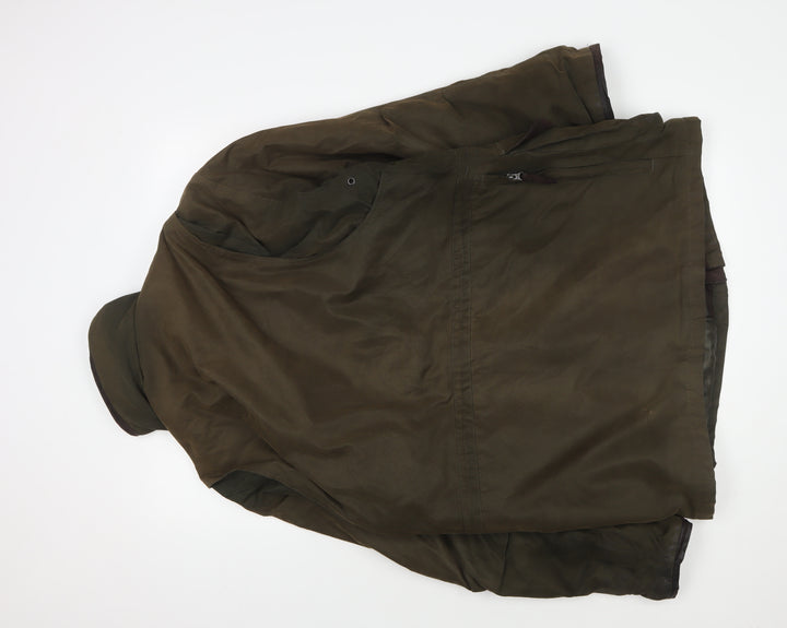 Tayberry Men's Green Field Jacket L Outdoor Casual