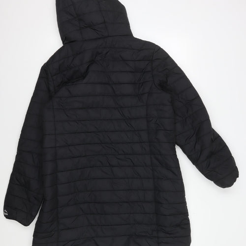 Peter Storm Men's Black Puffer Jacket 16 Plus Hooded