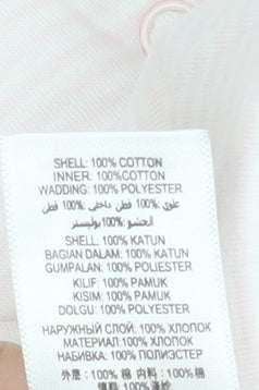 Jasper Conran Pink Baby Coverall 3-6 Months Unisex Warm Hooded