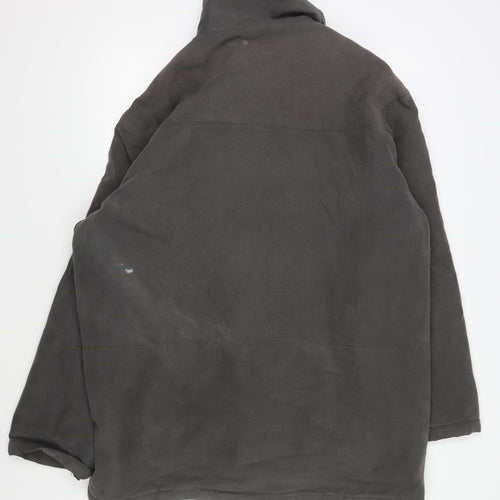 Aldon Men's Black L Overcoat