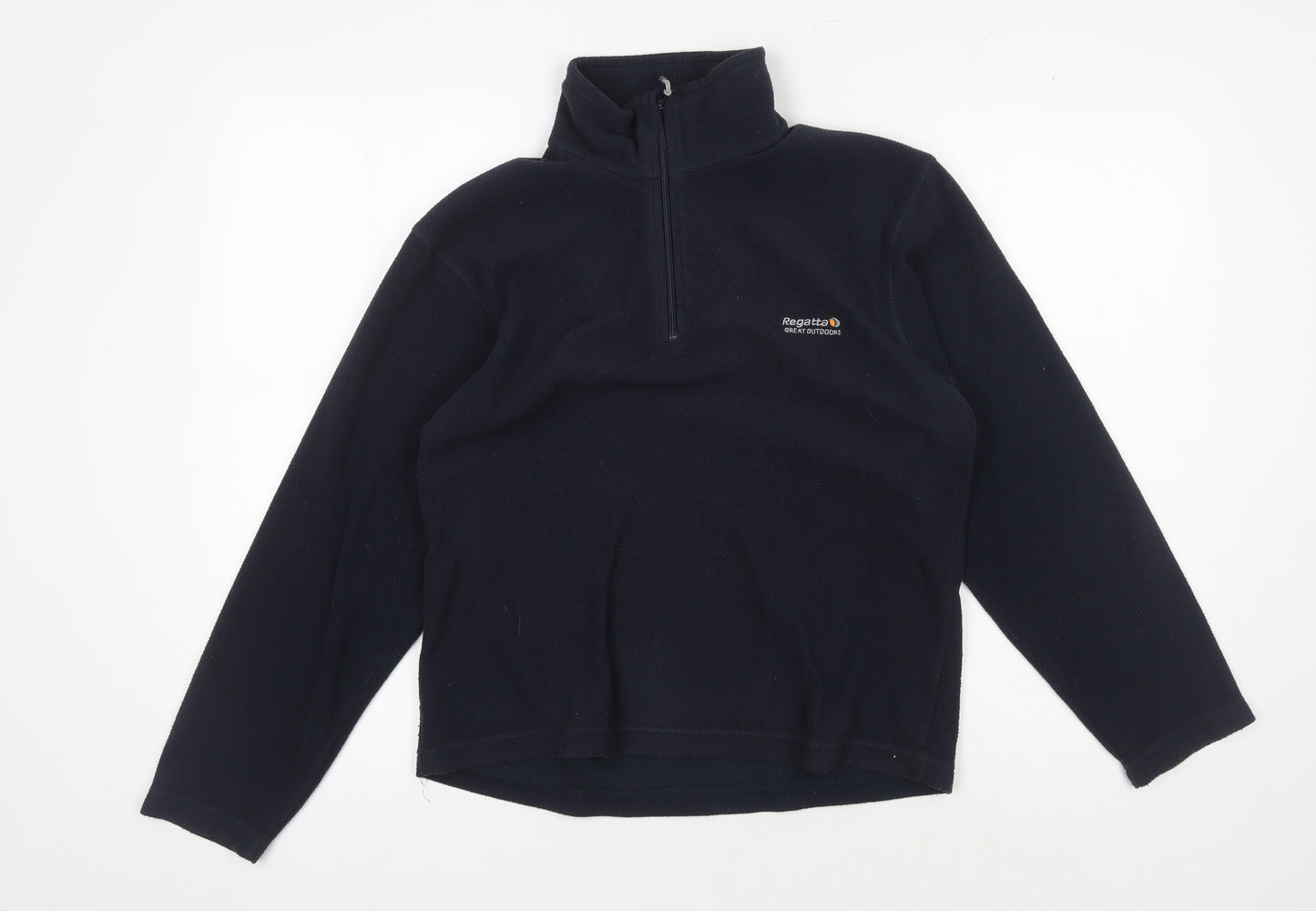 Regatta Men's Black Pullover Sweatshirt XS Fleece