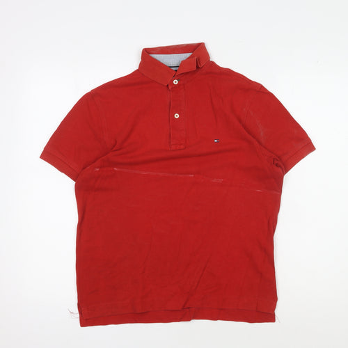 Tommy Hilfiger Men’s XS Red Polo Shirt