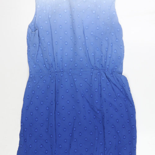 Joules Women's Blue Sleeveless Dress Size 10