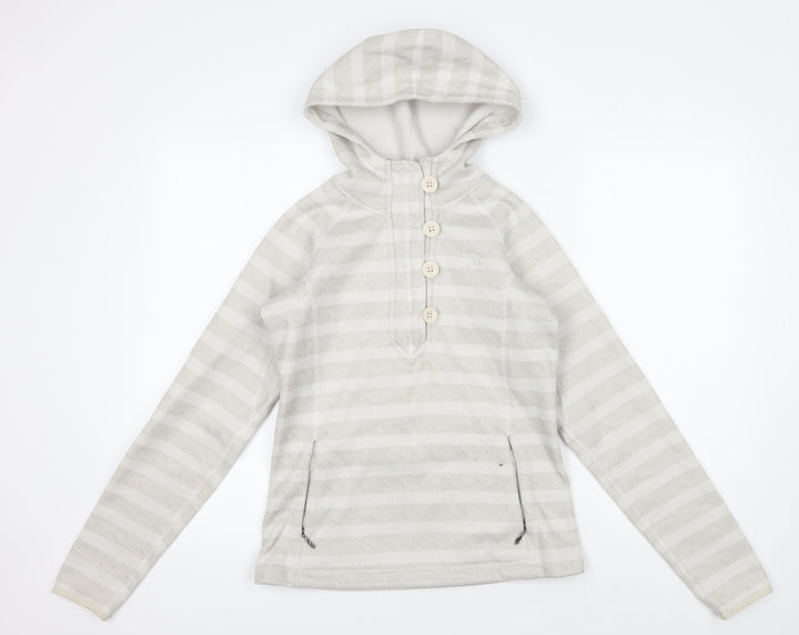 The North Face Women's Beige XS Pullover Fleece Hoodie