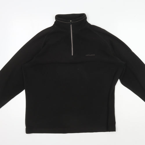 Craghoppers Black Unisex Fleece Sweatshirt Size 18