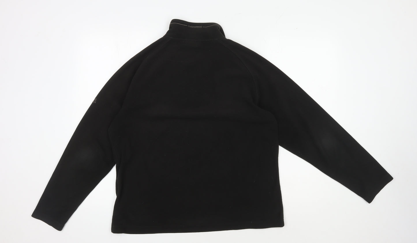 Craghoppers Black Unisex Fleece Sweatshirt Size 18