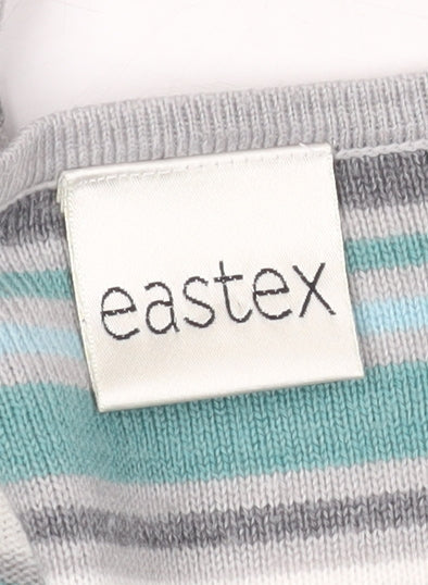 Eastex Women's Multicolour Striped Pullover Jumper