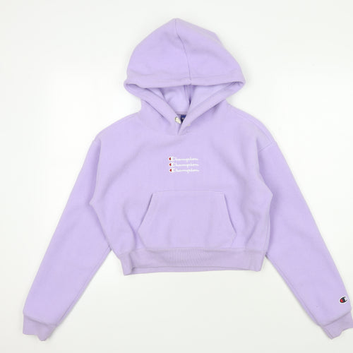 Champion Women's Purple XS Hoodie Pullover