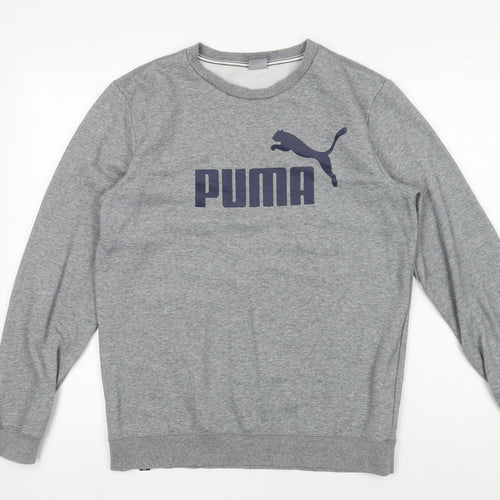 Puma Men’s Grey Pullover Sweatshirt XL