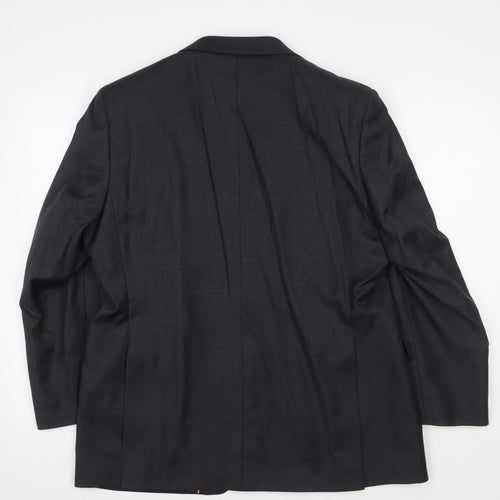 Chester Barrie Men's Black Blazer, 42S, Formal Wool Jacket