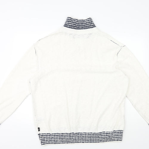 Ted Baker Men's White Pullover Jumper Size 6