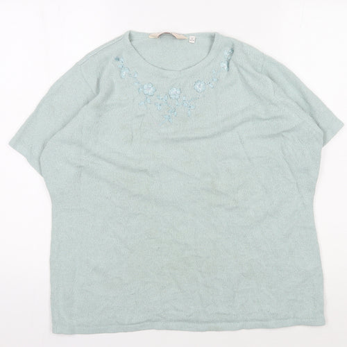 Honor Millburn Women's Green Pullover Jumper Size L