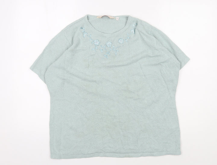 Honor Millburn Women's Green Pullover Jumper Size L