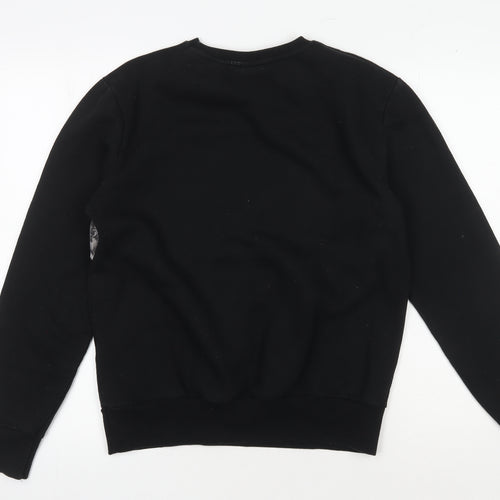 Marvel Men's Black M Graphic Pullover Sweatshirt