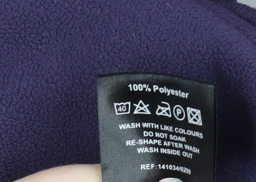 TOG24 Women's Purple Fleece Jacket Size 8 - Lightweight Casual
