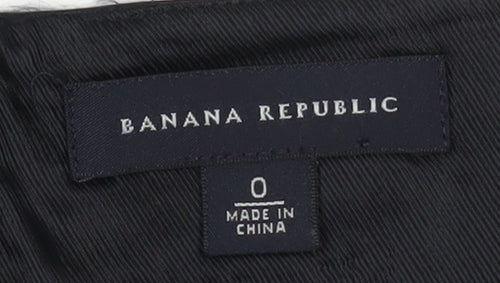 Banana Republic Women's Black A-Line Skirt Size 4