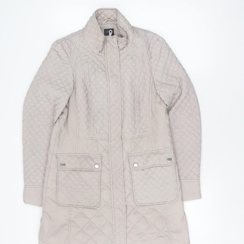 Marks and Spencer Women's Beige Quilted Jacket Size 8