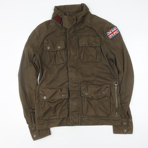 Superdry Men's Green Military Jacket XL