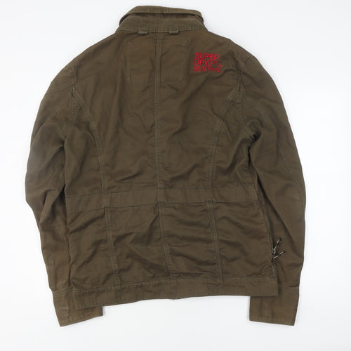 Superdry Men's Green Military Jacket XL