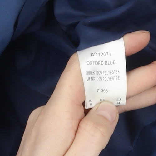 Cotton Traders Unisex Blue Quilted Jacket Size 16