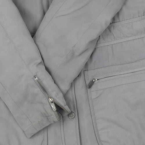 RJR John Rocha Women's Grey Parka Jacket Size 12