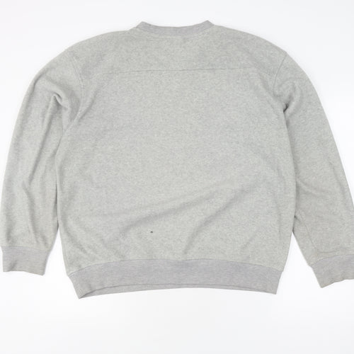 Umbro Men's Grey Pullover Sweatshirt L