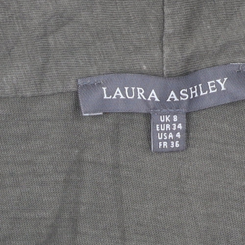 Laura Ashley Women's Green Tunic Jumper Size 8