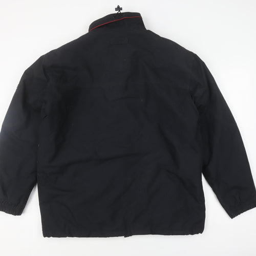 CS Active Men's Black Winter Basic Jacket, Durable Style