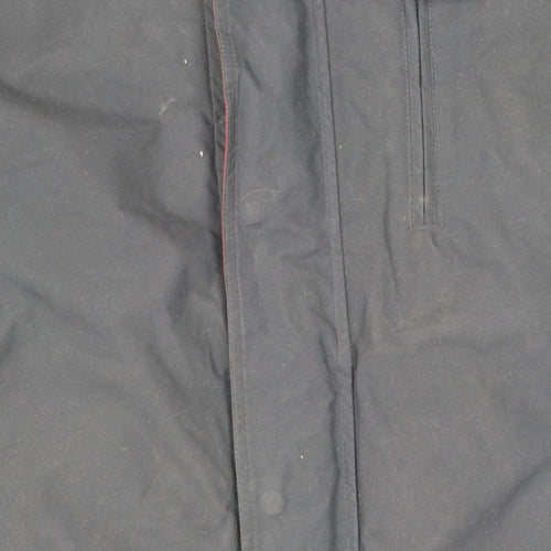 CS Active Men's Black Winter Basic Jacket, Durable Style