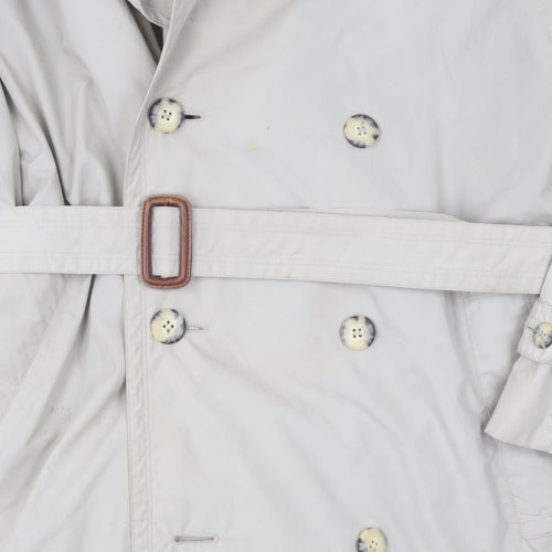 BHS Women's Beige Trench Coat XL Casual