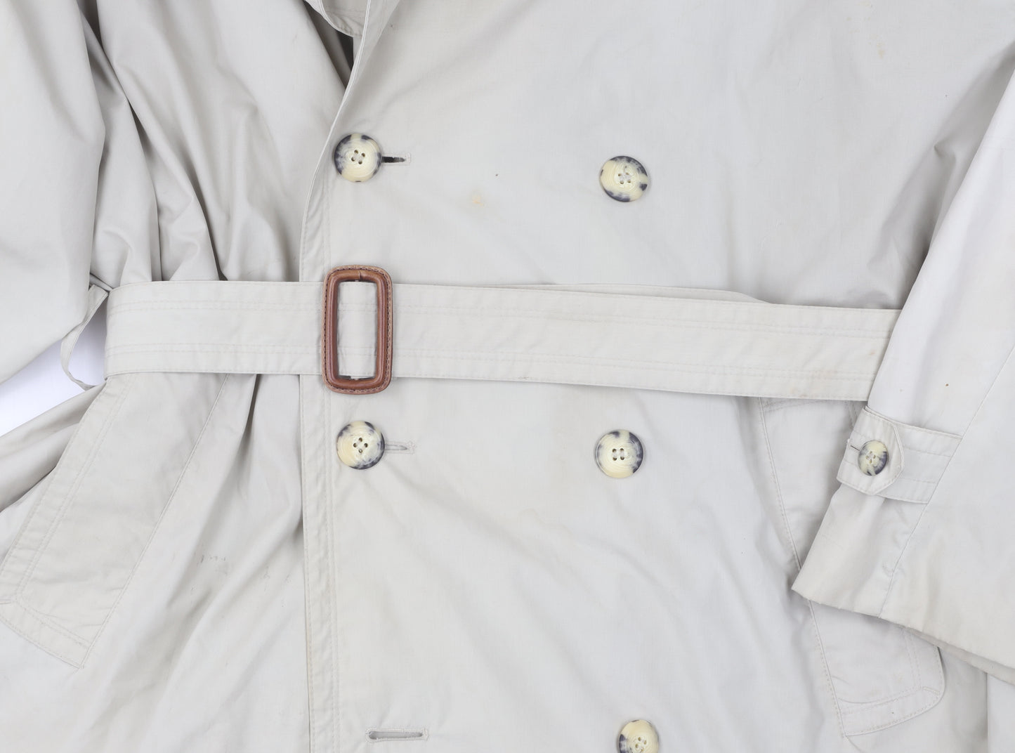 BHS Women's Beige Trench Coat XL Casual