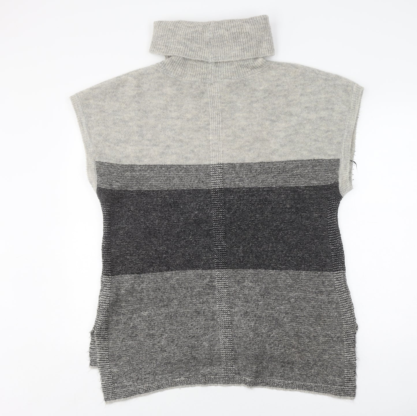 Marks & Spencer Women's Grey Roll Neck Vest M