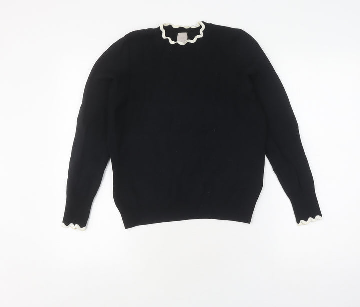 H&M Women's Black Pullover Jumper S