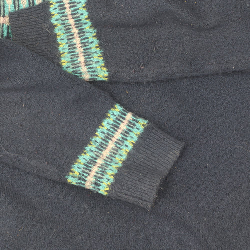 Weird Fish Women's Multicoloured Pullover Jumper Size 16