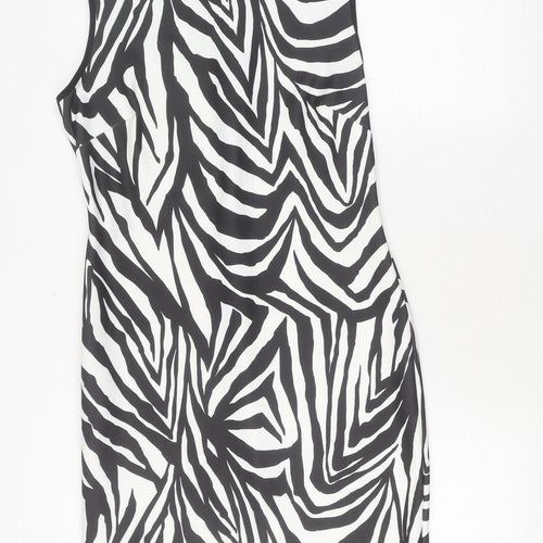 Julien MacDonald Women's Zebra Print Sheath Dress