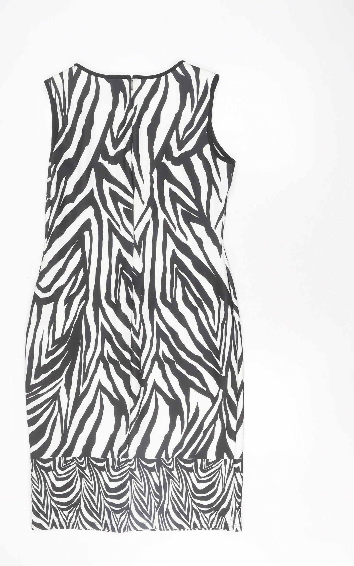 Julien MacDonald Women's Zebra Print Sheath Dress