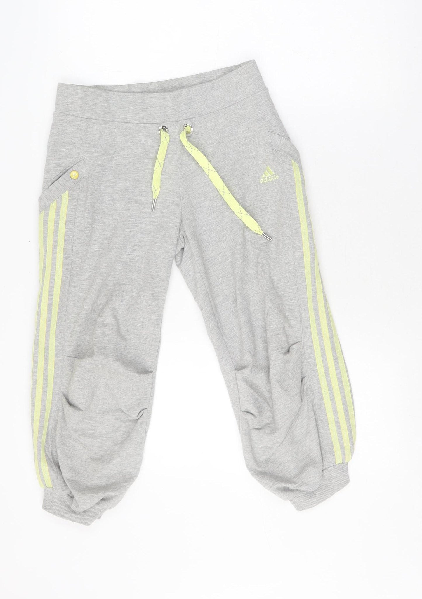 Adidas Women's Grey Jogger Trousers Size 8