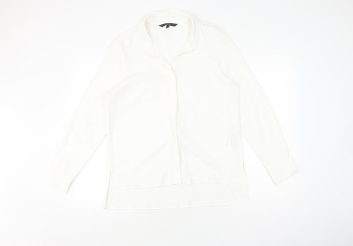 Vero Moda Women's White Blouse L - Casual Button-Up