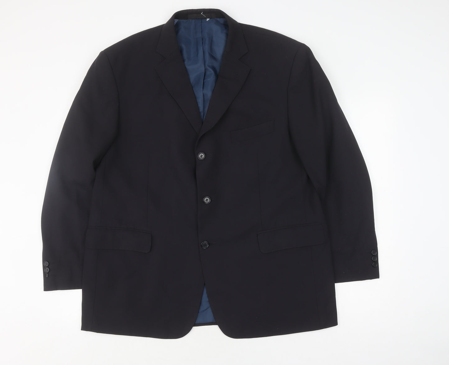 Marks and Spencer Navy Men's Blazer Jacket Regular 44