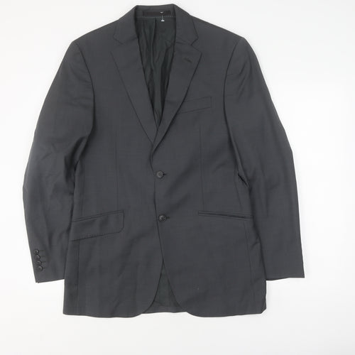 Marks and Spencer Men's Grey Suit Jacket 38L
