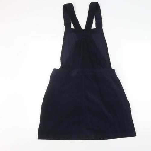 BDG Women's Blue Corduroy Dungaree Dress, Size L, Pinafore