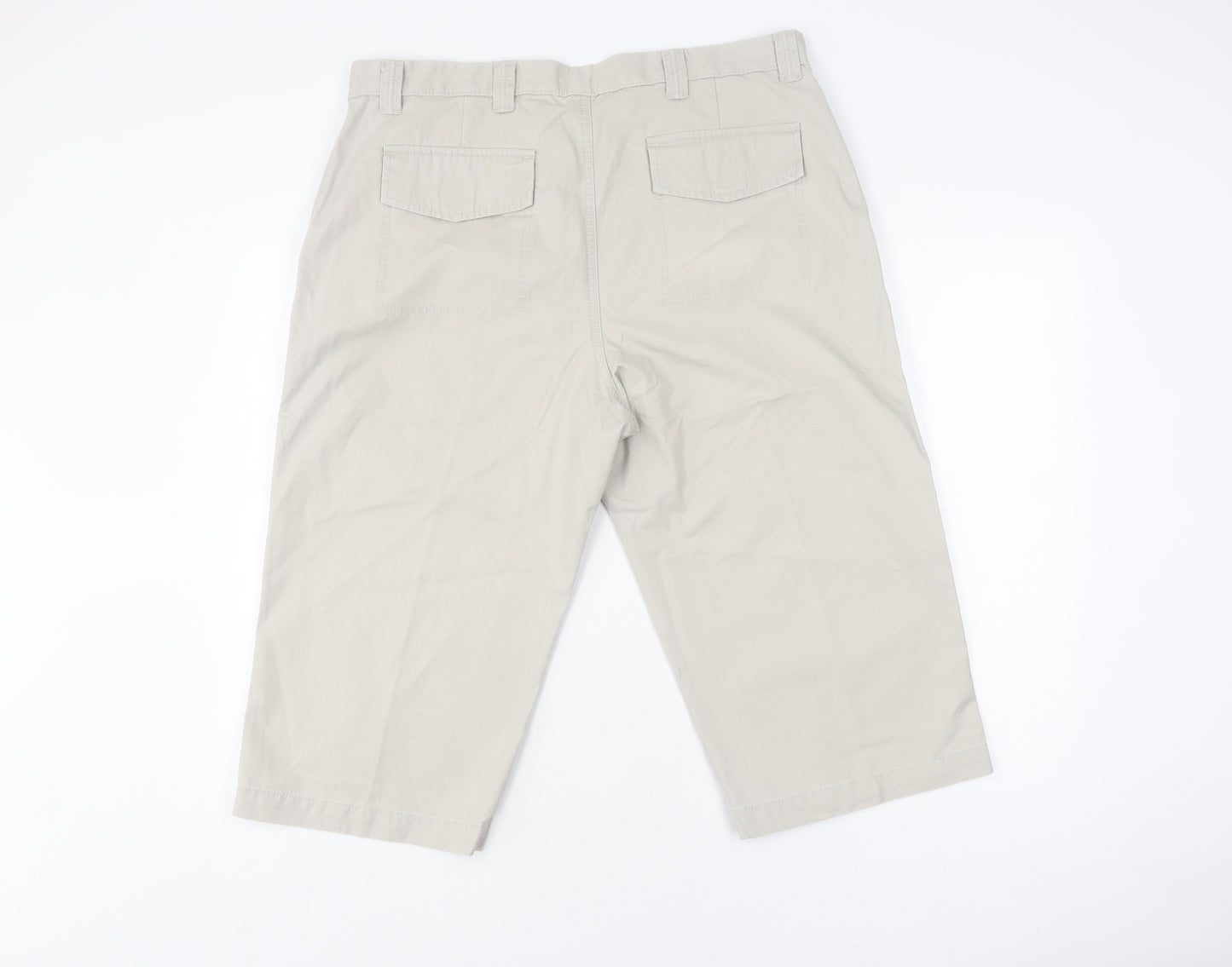 Marks and Spencer Men's White Chino Shorts 38