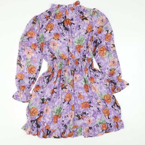 Coast Women's Floral A-Line Dress, Size 10, Multicoloured