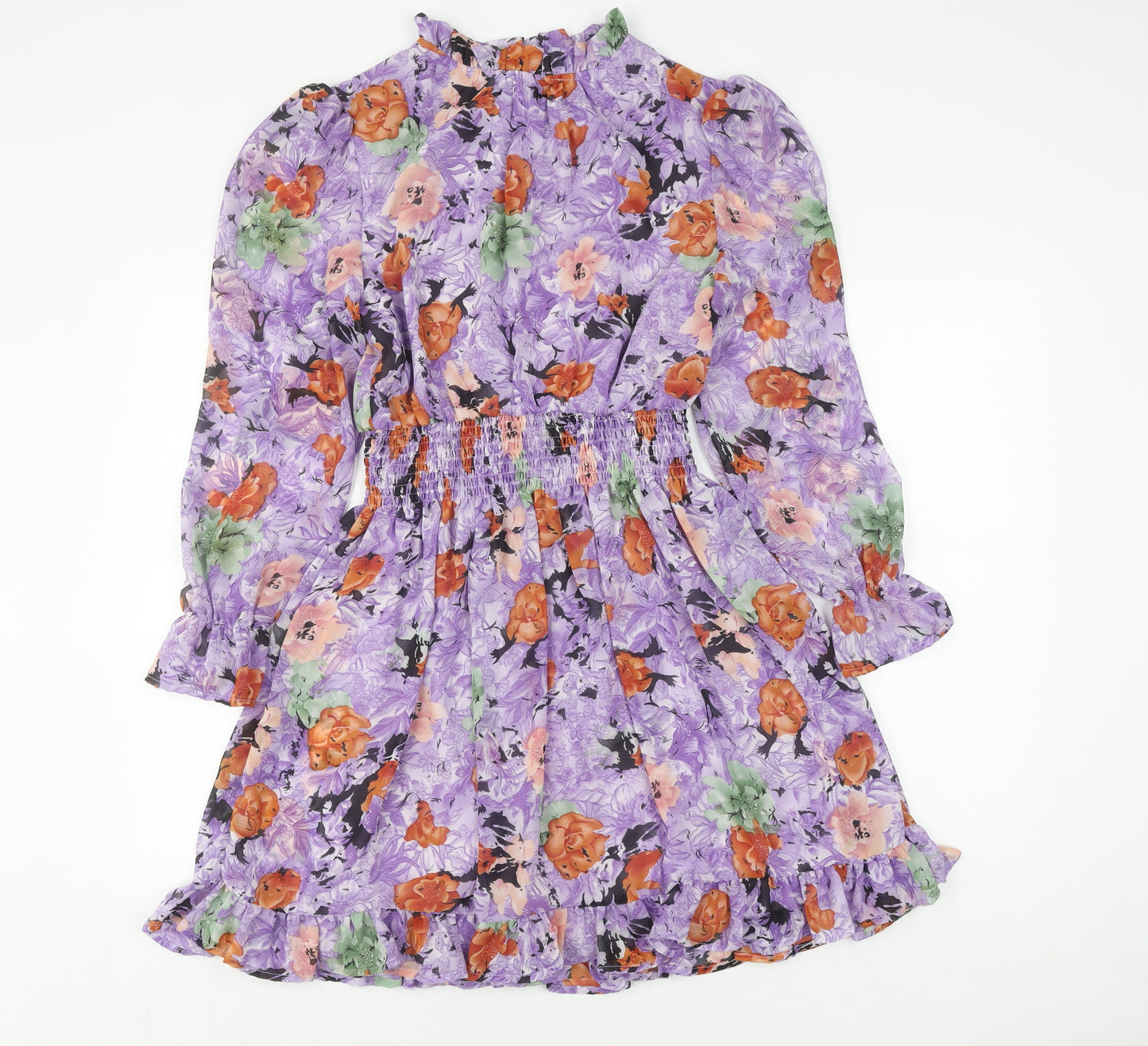 Coast Women's Floral A-Line Dress, Size 10, Multicoloured
