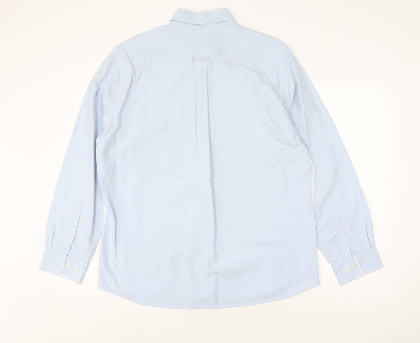 Decenio Sport Men's Blue Regular Fit Striped Shirt