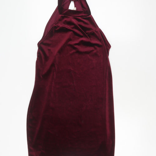 Miss Selfridge Women's Red Sheath Dress Size 12